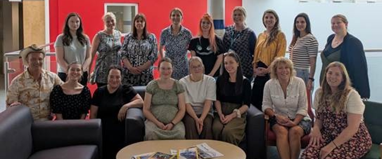 Image shows a group of people 