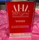 Photo shows the award won by Lymphoedema Wales