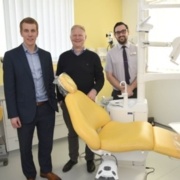 Eastside Dental's Joel Seith, Paul Ridgewell and David Morgan