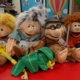 Puppets Giggsy, Grandma Gwen, Grampa George and Doris.