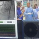 Image is of a screen showing an angioplasty procedure.