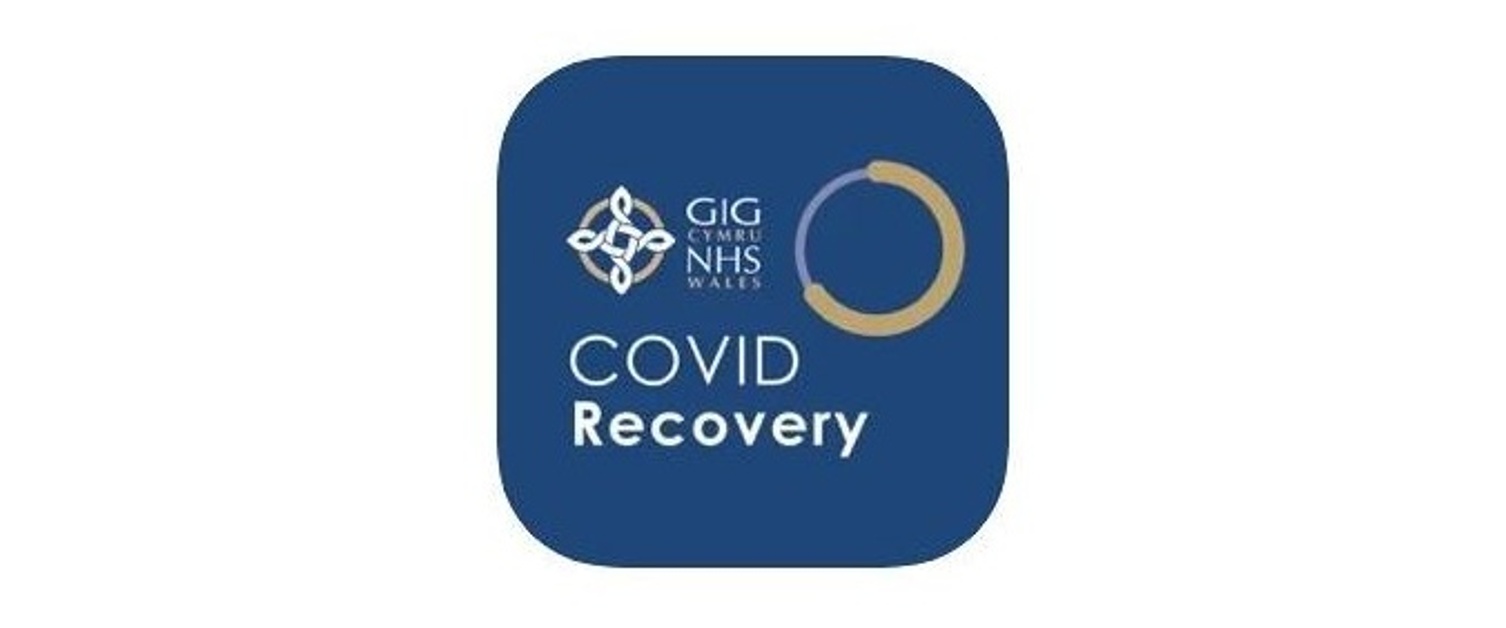 The logo for the Covid Recovery App