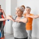 An exercise class image