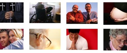 An image of a range of different people