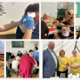 Image shows a collage of photos including people