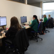 Kirsty, Yvette, Nerys and Rebecca working.JPG