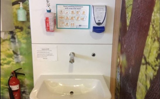 Sinc ar gyfer golchi dwylo