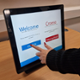 Touch screen kiosk 