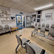 Waiting room, Gorseinon Hospital