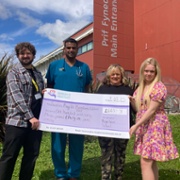 Keeley Davies Sharon paediatric service Pramodh Vallabhaneni cheque.jpg