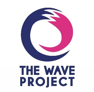 Logo ar gyfer The Wave Project