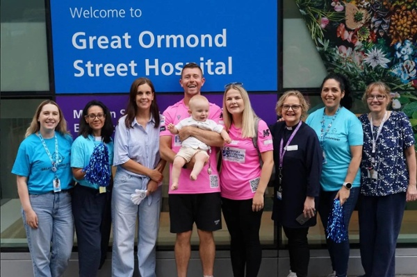 Theo at Great Ormond Street