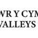 Logo ar gyfer Clwstwr y Cymoedd Uchaf