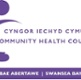 Logo ar gyfer Cyngor Iechyd Cymuned Bae Abertawe.