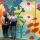 Cefn Coed staff and mural