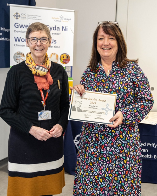 ABUHB Long Service Award - The Grange University Hospital - 04.04.23 ...