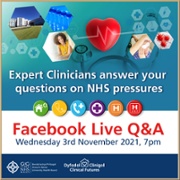 Pressures Facebook Live October 2021