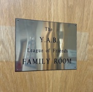 YAB Family Room Sign
