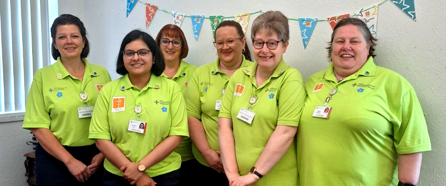 Picture of 6 lady volunteers
