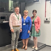 Lisa Forey, Jonathan Simms and Nicola Prygodzicz - Pharmacy Robot ABUHB.jpg