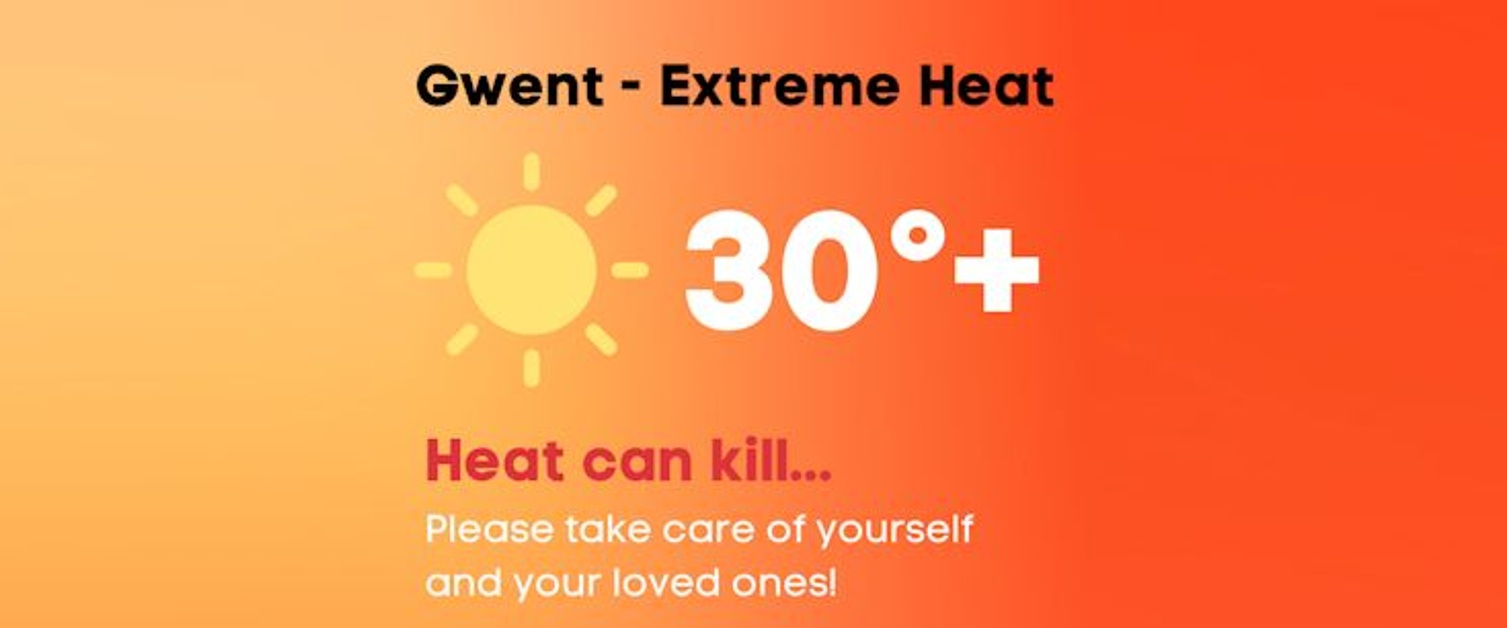 Staying Safe in the Hot Weather - Aneurin Bevan University Health Board