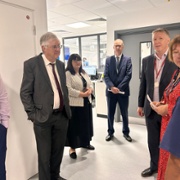 Mark Drakeford Endoscopy Visit