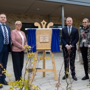 (L-R) Hannah Evans, Carl James, David Donegan, Nicola Prygodzicz, Jeremy Miles MS, Ann Lloyd, Sara Moseley (2).jpg