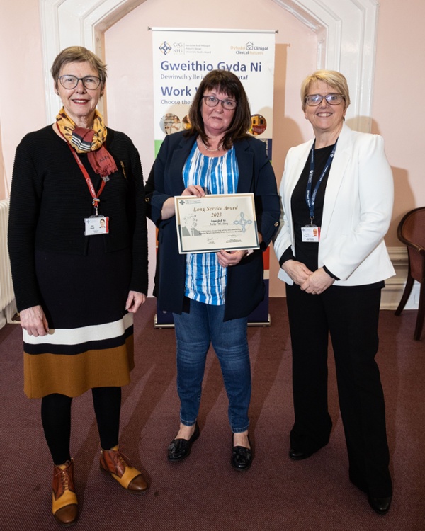 ABUHB Long Service Award - Nevill Hall Hospital - 20.03.23 - Julie ...