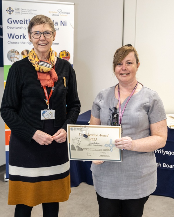 ABUHB Long Service Award - The Grange University Hospital - 04.04.23 ...