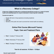 Recovery College Pilot Courses Poster.png