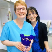 Lisa Plant Caerphilly Dentist pictued with Dental Nurse Heidi Allsop.jpg