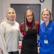 Cally with Student Midwife, Jasmin and Bereavement Midwife, Louise - ABUHB, Doug Evens.jpg