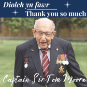 Diolch yn fawr Thank you so much Captain Sir Tom Moore.png