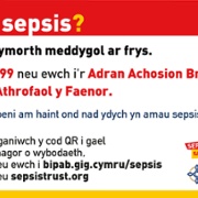 Sgrin Sepsis Cymraeg 2