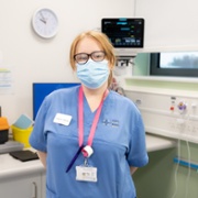 Staff Nurse, Charlene Simmonds, one of the multidisplinary team at SDEC, The Grange University Hospital, ABUHB.jpg