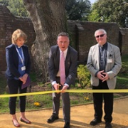 NHH Memorial Garden Opening Cutting