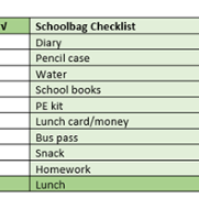 checklist 1
