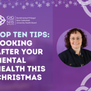 Dr Alys Cole King wellbeing tips