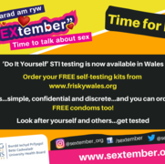SEXtember English Postcard STI Testing