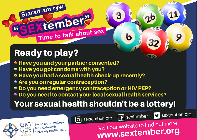 Sextember 2021 Ready To Play Betsi Cadwaladr University Health Board 