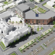 North Denbighshire Community Hospital CGI