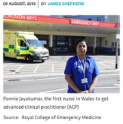 Cardiff Nurse first to become emergency medicine ACP in Wales