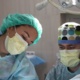 Picture of surgeons operating.