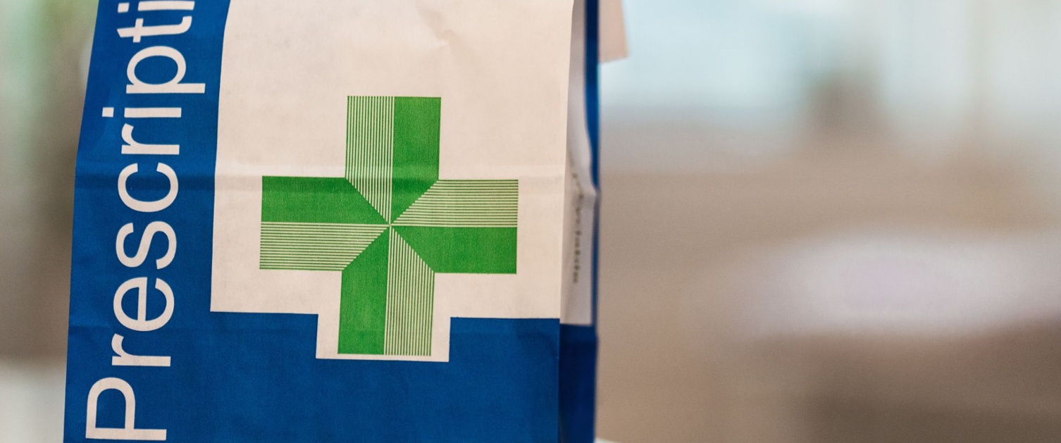 An image of a prescription bag