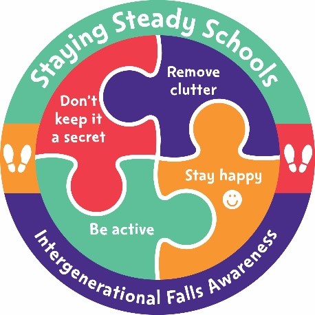 Staying steady schools logo.