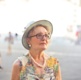 Older lady in hat
