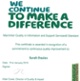 Macmillan Quality in Information and Support Services Standard certificate