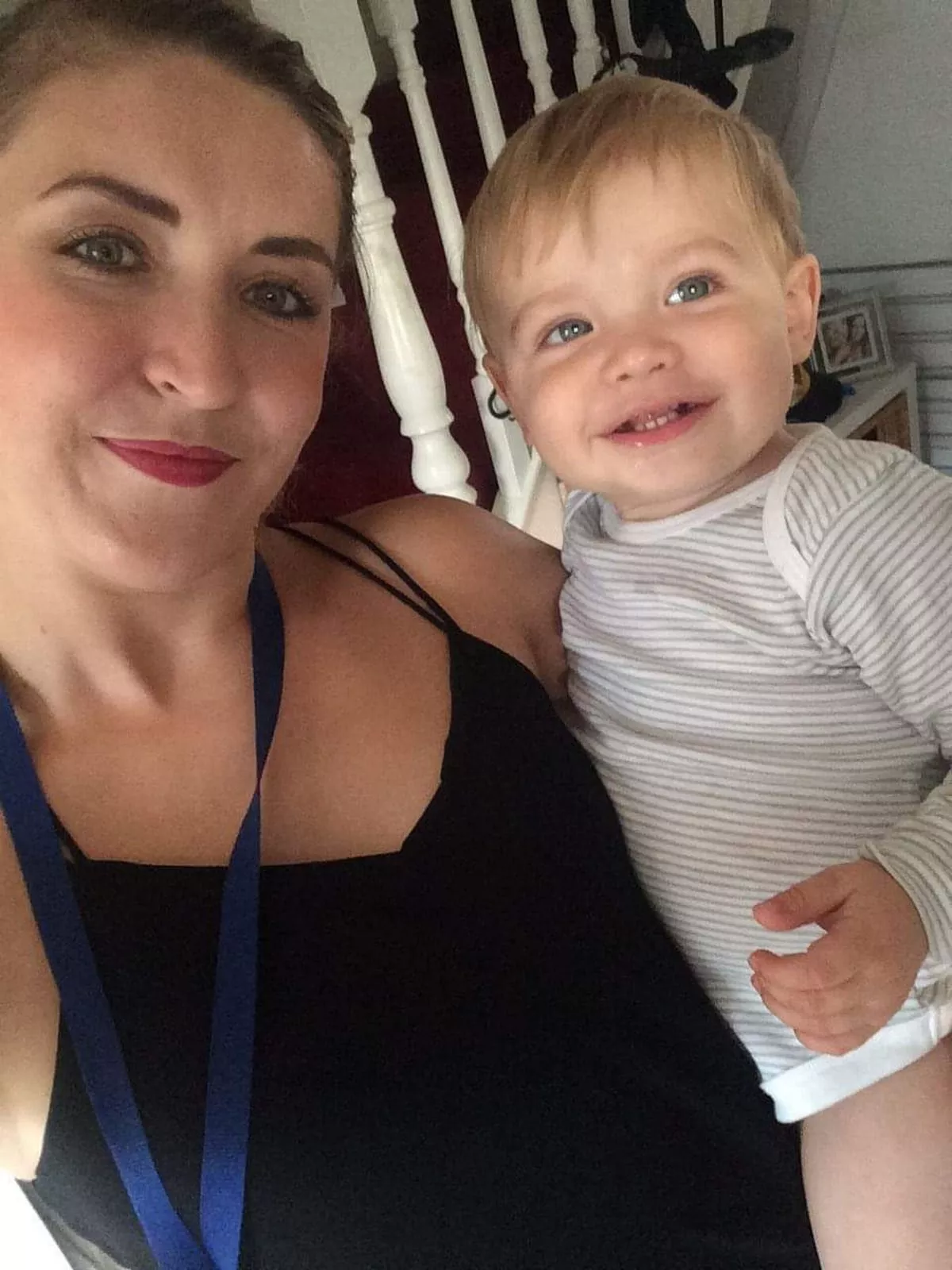 Rachel Flynn and baby