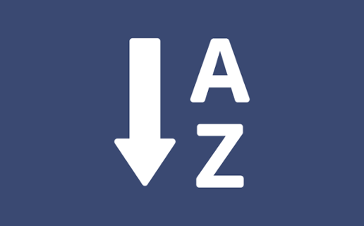 Arrow pointing from A to Z