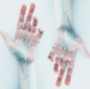 Hands with blue veins